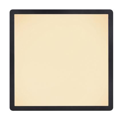 Globo - LED ljusreglerad taklampa till badrum LED/18W/230V 29,4x29,4 cm IP44 svart