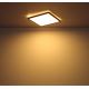 Globo - LED ljusreglerad taklampa till badrum LED/18W/230V 29,4x29,4 cm IP44 svart
