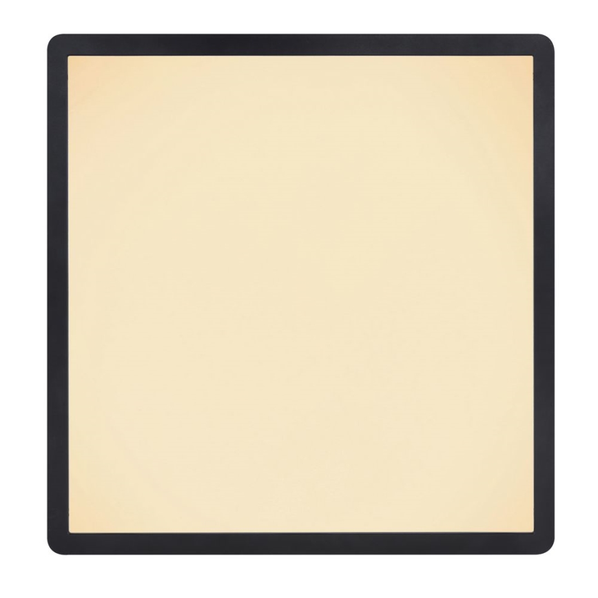 Globo - LED dimbar taklampa för badrum LED/24W/230V 42x42 cm IP44 svart