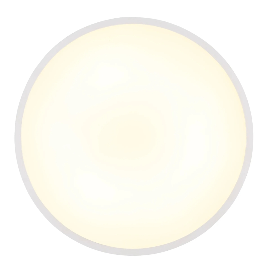 Globo - LED taklampa, 15 W, 230 V, 4000 K, Ø 23 cm, vit