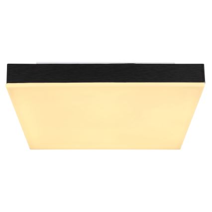 Globo - LED taklampa LED/18W/230V 30x30 cm svart