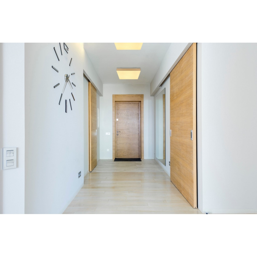 Globo - LED taklampa LED/18W/230V 30x30 cm guld