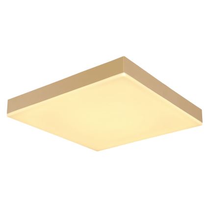 Globo - LED taklampa LED/18W/230V 30x30 cm guld
