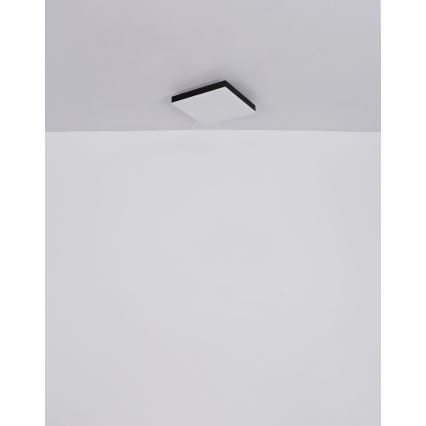 Globo - LED Dimbar taklampa LED/24W/230V 2700-6500K svart + fjärrkontroll