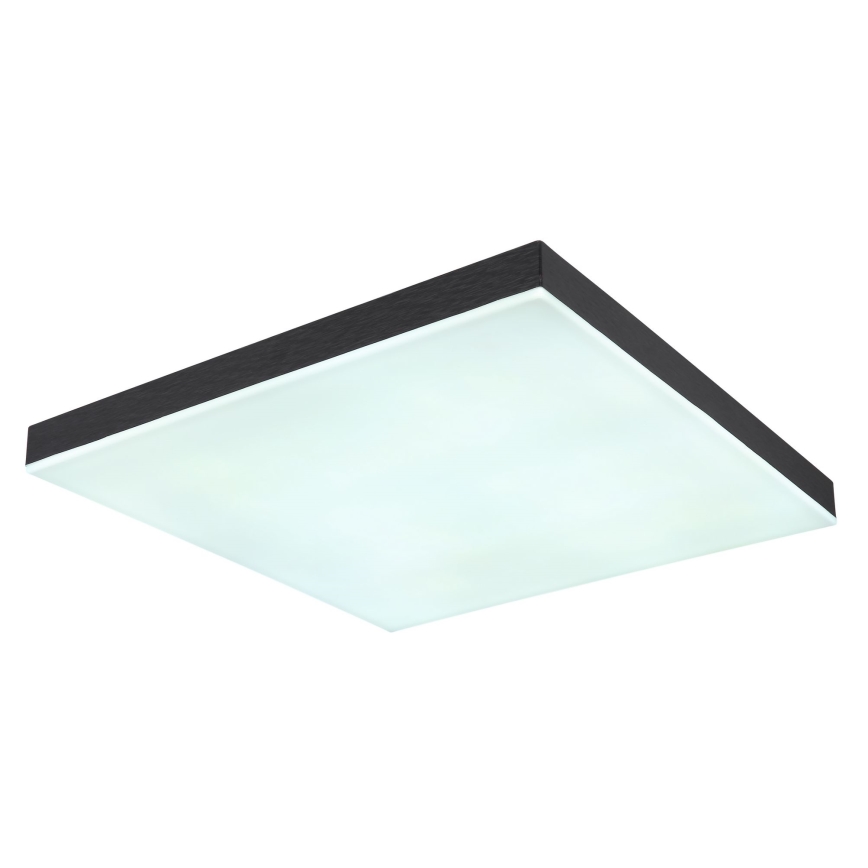 Globo - LED Dimbar taklampa LED/24W/230V 2700-6500K svart + fjärrkontroll