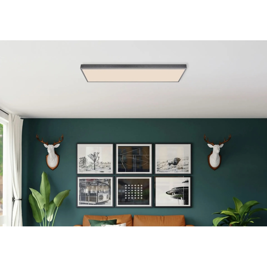 Globo - Dimmbar LED-takarmatur LED/36W/230V 2700–6500K 30x120 cm + fjärrkontroll
