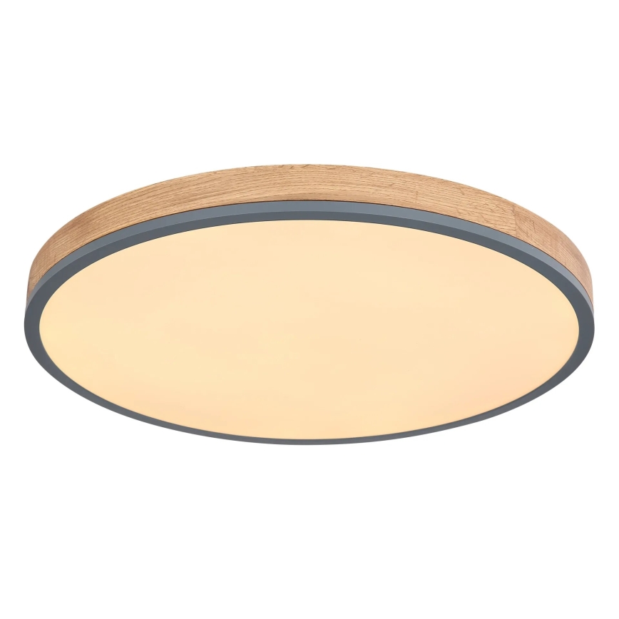 Globo - LED Dimbar taklampa LED/40W/230V 2700-6500K diameter 60 cm + fjärrkontroll brun/grå