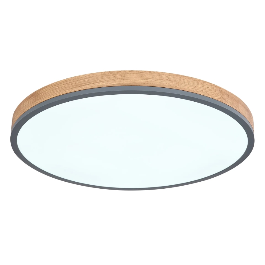 Globo - LED Dimbar taklampa LED/40W/230V 2700-6500K diameter 60 cm + fjärrkontroll brun/grå