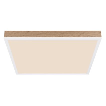 Globo - LED Dimbar taklampa LED/24W/230V 2700-6500K + fjärrkontroll brun/vit