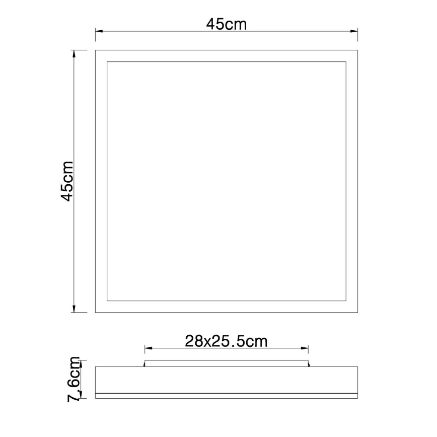 Globo - LED Dimbar taklampa LED/24W/230V 2700-6500K + fjärrkontroll brun/vit