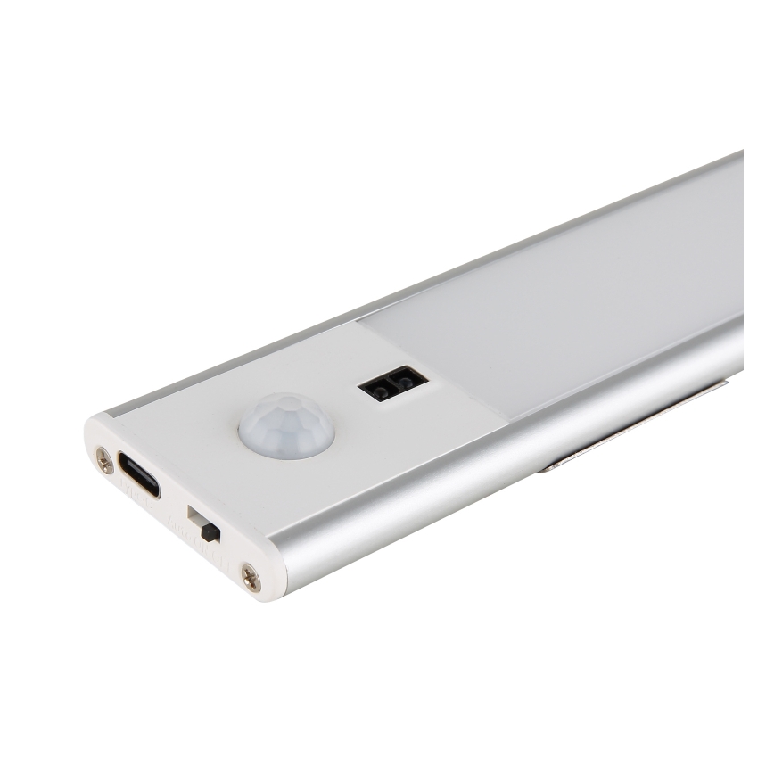 Globo - LED Dimbart uppladdningsbart underskåpsbelysning LED/2,5W/5V 4000K 1100 mAh 40 cm