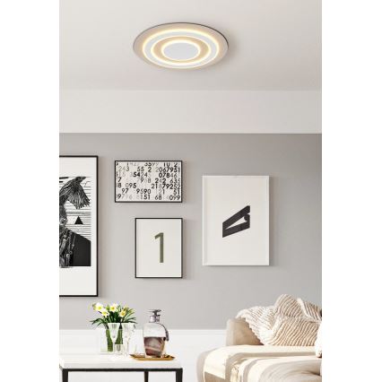 Globo - LED-taklampa 40 W/230 V 3000 K Ø 48 cm