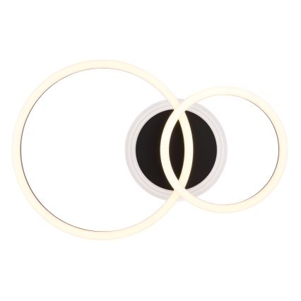 Globo - LED Taklampa LED/30W/230V 2700/4500/6500K Ø 33x50 cm svart