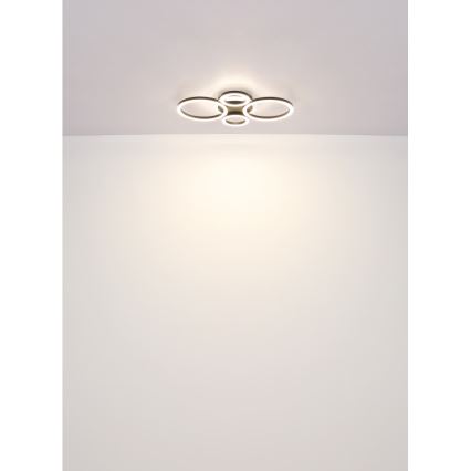 Globo - LED taklampa LED/40W/230V 2700/4500/6500K 35,5x53 cm svart