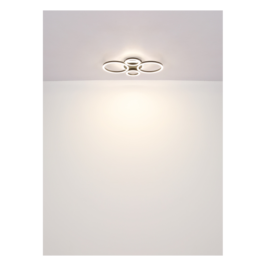 Globo - LED Taklampa LED/40W/230V 2700/4500/6500K Ø 35,5x53 cm svart