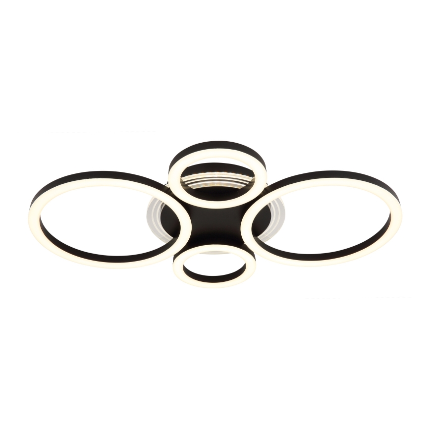 Globo - LED Taklampa LED/40W/230V 2700/4500/6500K Ø 35,5x53 cm svart