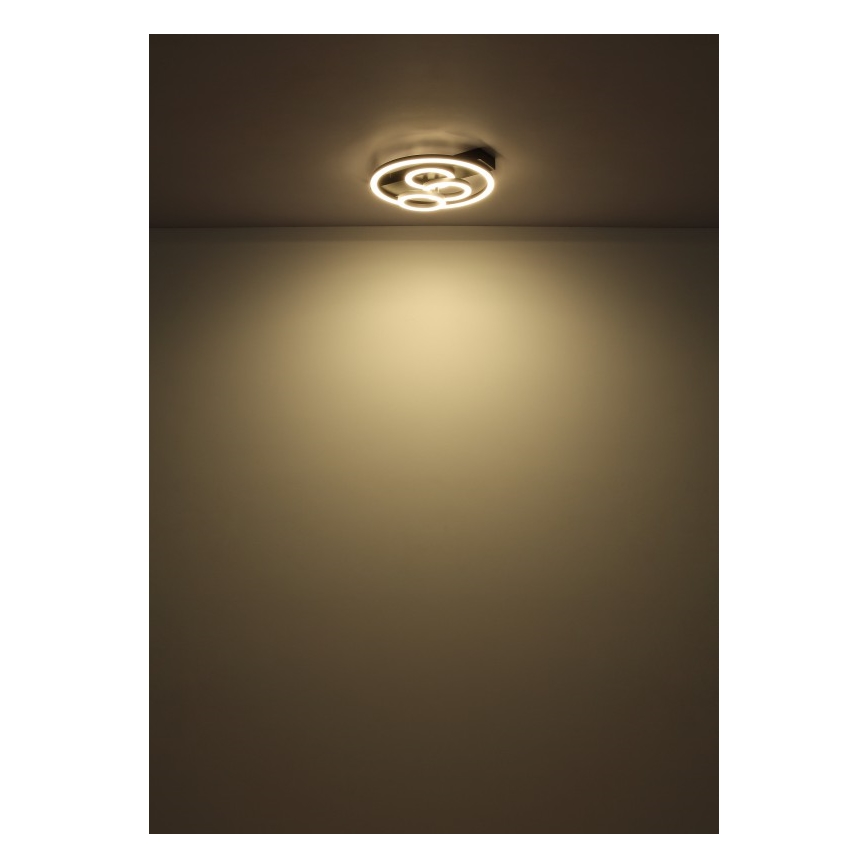 Globo - Dimbar LED-taklampa LED/40W/230V 2700-6500K Ø 35x33 cm + fjärrkontroll