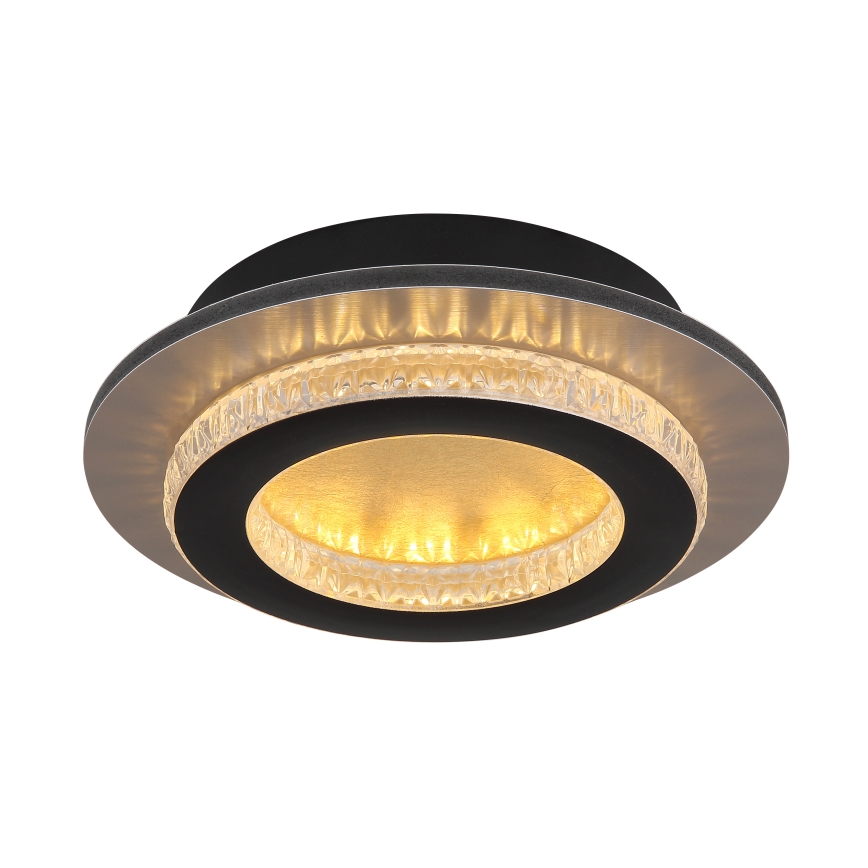 Globo - LED-taklampa LED/12W/230V 3000/4000/6500K Ø 20 cm svart