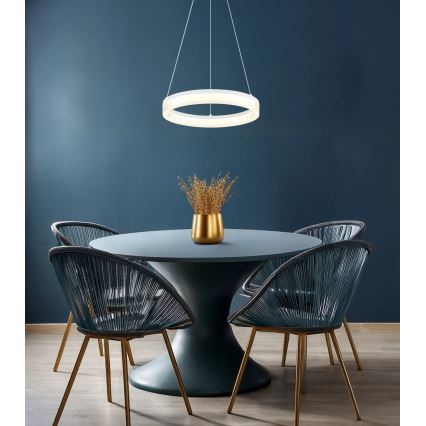 Globo - LED-ljuskrona på vajer LED/16W/230V 3000K