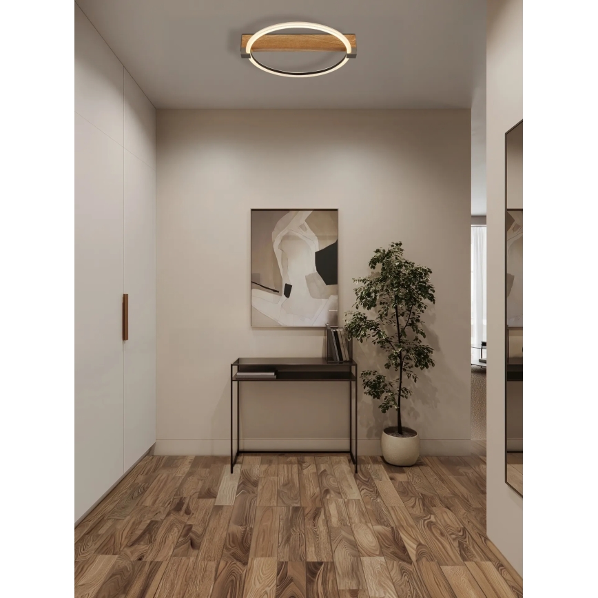 Globo - LED taklampa LED/15W/230V 3000K 41,4x38 cm beige