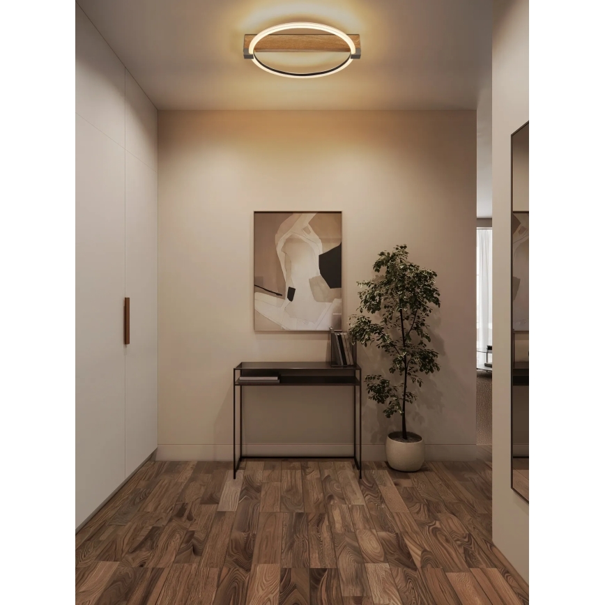 Globo - LED taklampa LED/15W/230V 3000K 41,4x38 cm beige