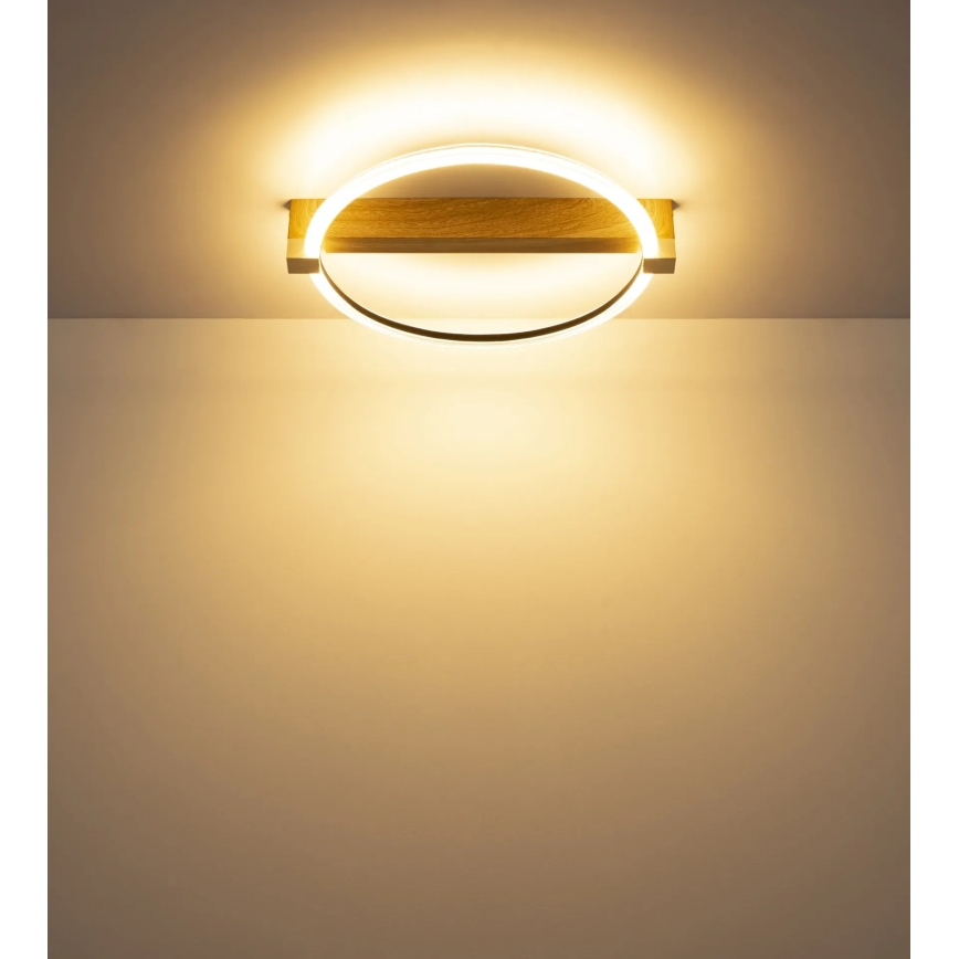 Globo - LED taklampa LED/15W/230V 3000K 41,4x38 cm beige
