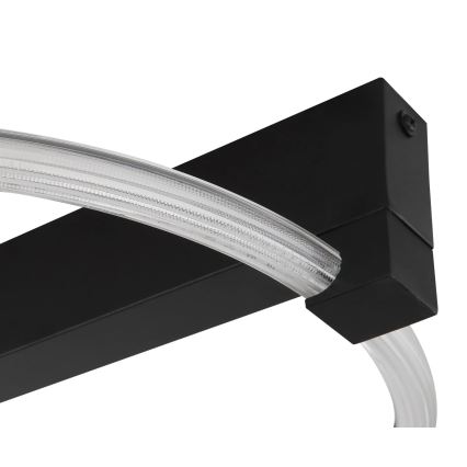 Globo - LED taklampa LED/15W/230V 3000K 41,4x38 cm svart