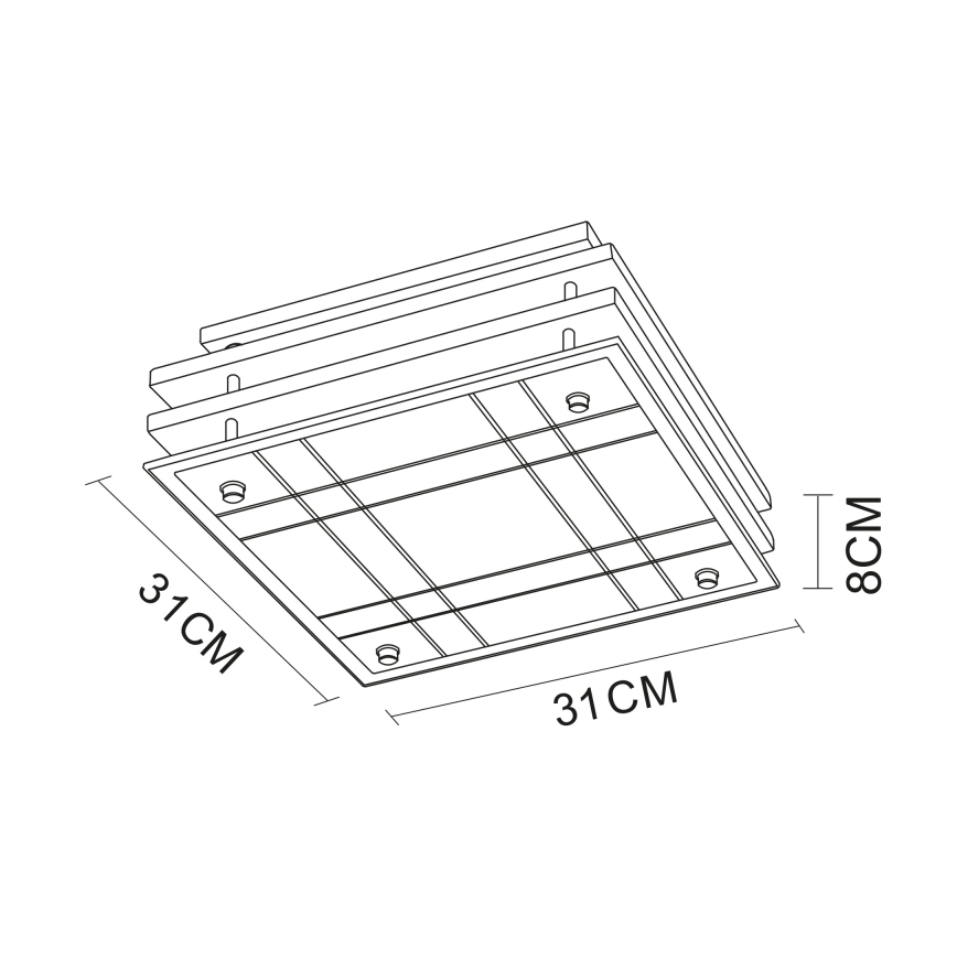 Globo - Taklampa 2xE27/60W/230V