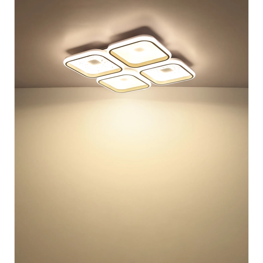 Globo - Dimbar LED-taklampa LED/55W/230V 2700-6000K 54x54 cm + fjärrkontroll