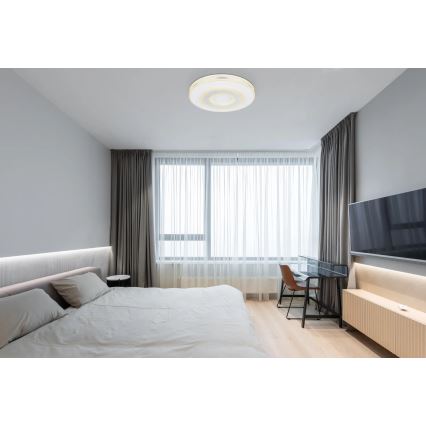 Globo - LED dimbar taklampa LED/48W/230V 2700-6000K Ø 42 cm + fjärrkontroll