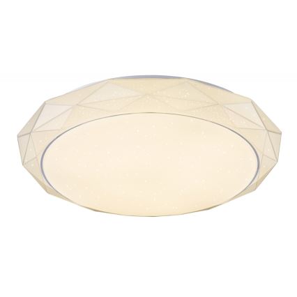 Globo - RGBW Dimbar taklampa LED/48W/230V+LED/10W/230V 3000-6500K + fjärrkontroll