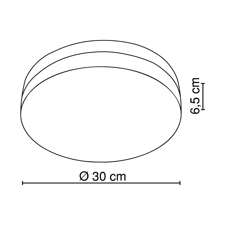 Globo - Taklampa 3xE27/40W/230V