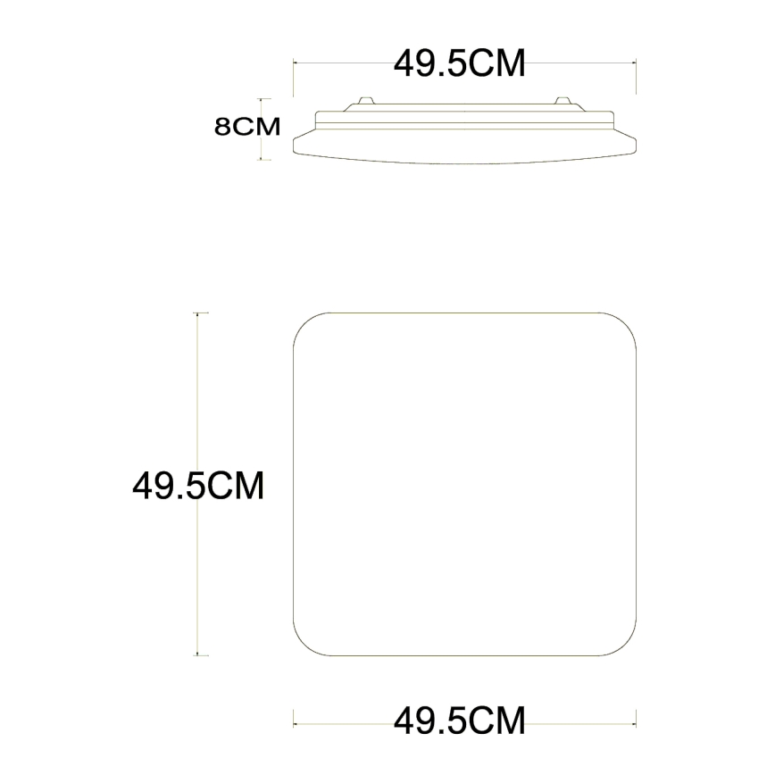 Globo - LED dimbar taklampa LED/40W/230V 2700-6500K Ø 50 cm Wi-Fi Tuya + fjärrkontroll