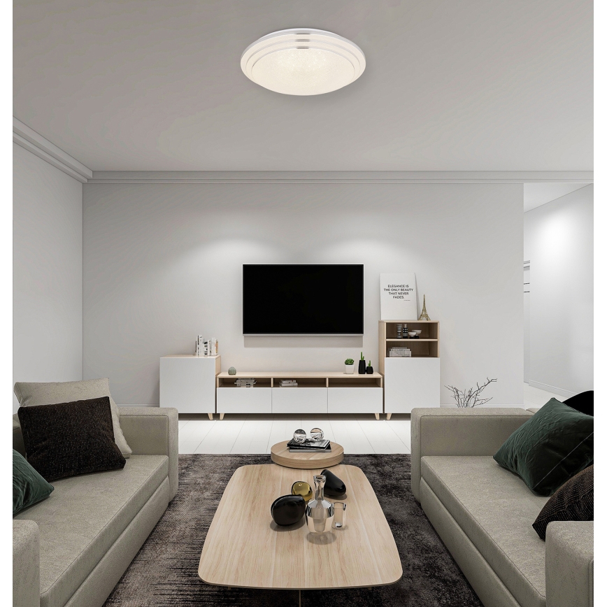 Globo - LED Dimbar taklampa LED/18W/230V diameter 40 cm 2700-6500K + fjärrkontroll