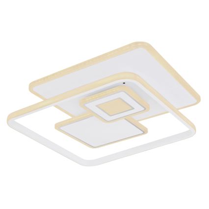 Globo - Dimmbar LED-taklampa LED/50W/230V 2700-6000K Wi-Fi Tuya 50,3x50,3 cm + fjärrkontroll