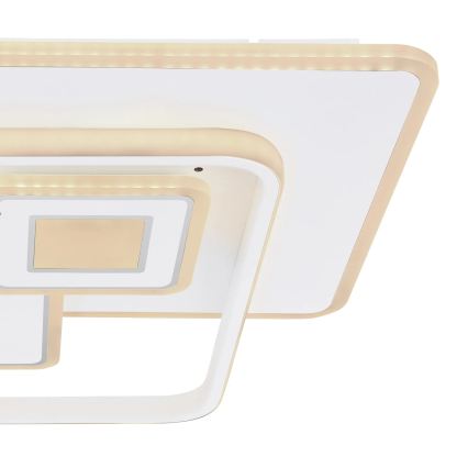 Globo - Dimmbar LED-taklampa LED/50W/230V 2700-6000K Wi-Fi Tuya 50,3x50,3 cm + fjärrkontroll