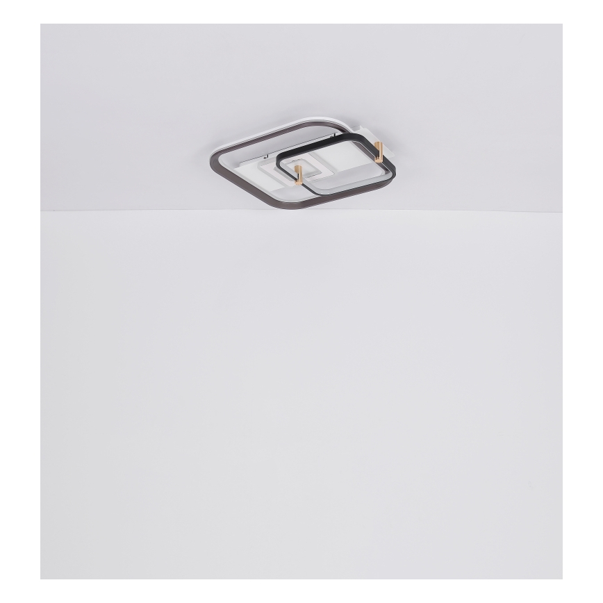 Globo 48459-48 - Dimbart LED-takarmatur ANI LED/48W/230V 2700-6000K 48x52 cm + fjärrkontroll