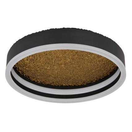 Globo - LED Taklampa LED/24W/230V Ø 30 cm svart