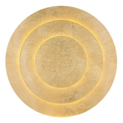 Globo - LED-taklampa 24 W/230 V, 3000 K, Ø 35 cm, guldig