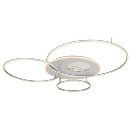 Globo - Dimmbar LED-taklampa LED/70W/230V 2700-6500K matt krom + fjärrkontroll