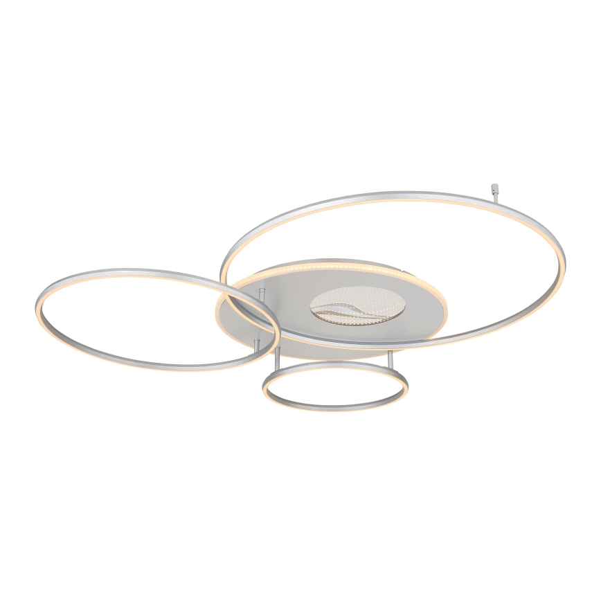 Globo - Dimmbar LED-taklampa LED/70W/230V 2700-6500K matt krom + fjärrkontroll