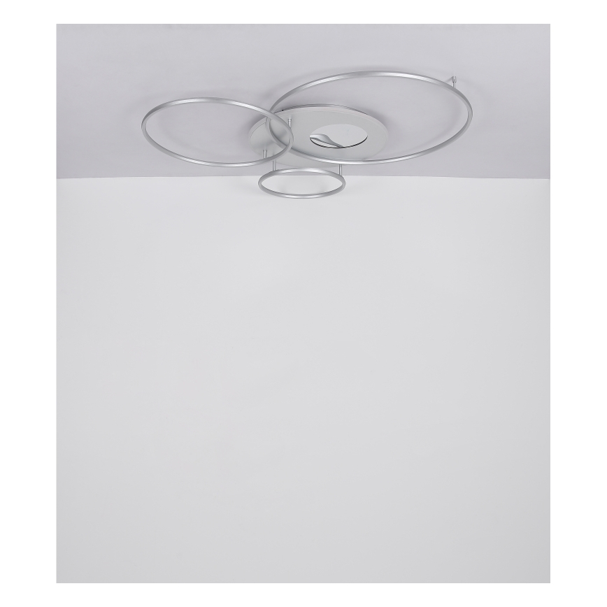 Globo - Dimmbar LED-taklampa LED/70W/230V 2700-6500K matt krom + fjärrkontroll