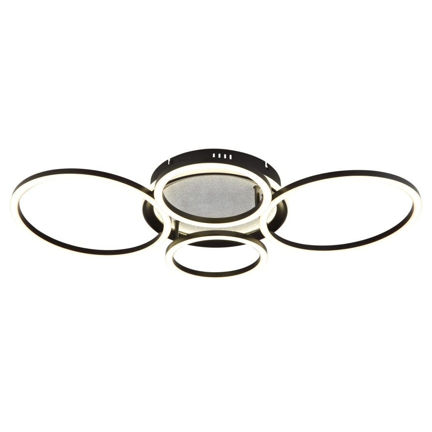Globo - LED taklampa LED/40W/230V 4000K 72x52 cm svart