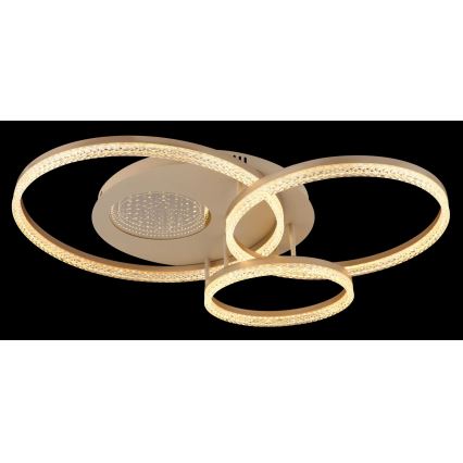 Globo - LED-taklampa LED/40W/230V 3000K 78x60 cm beige
