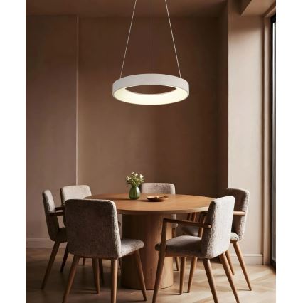 Globo - Dimbar LED-takpendel på vajer LED/48W/230V 2700-6000K + fjärrkontroll