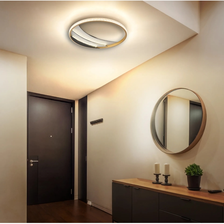 Globo - LED-taklampa LED/24W/230V 3000/4000/6000K Ø 41 cm guld