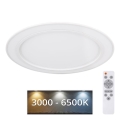 Globo 48549-60 - LED RGB Dimbar belysning DAHLA LED/60W/230V + LED/26W + Fjärrkontroll 