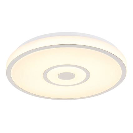 Globo - LED-taklampa LED/24W/230V 3000/4000/6000K Ø 38 cm vit/mattkrom