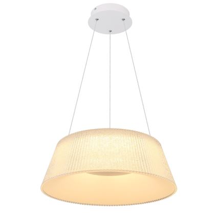 Globo 48801CH-45 - Dimbar LED-lampakrona med snöre CROTONE LED/45W/230V + Fjärrkontroll 