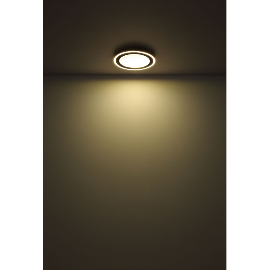 Globo - LED taklampa LED/24W/230V 4000K diameter 34 cm svart